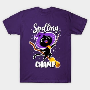 Spelling Champ Kitty T-Shirt